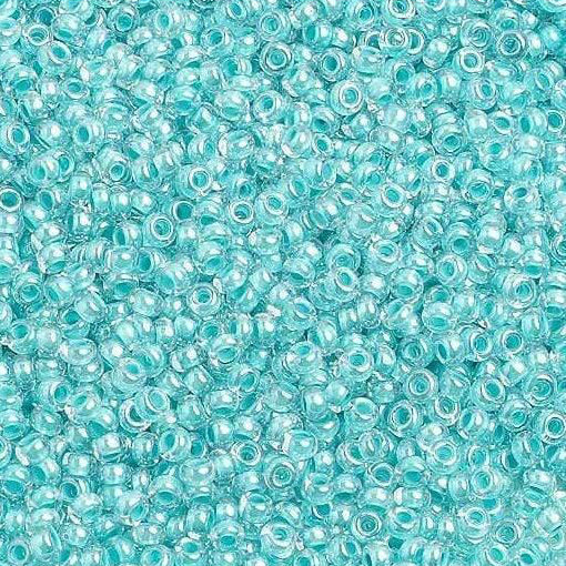 Preciosa 10/0 Preciosa Seed Beads 10/0 Turquoise Colour lined, Preciosa Seed Bead