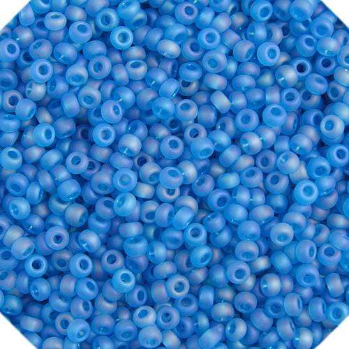 Sundaylace Creations & Bling 10/0 Preciosa Seed Beads 10/0 Turquoise Matte AB Transparent, Preciosa Seed Beads
