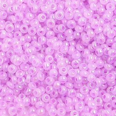 Sundaylace Creations & Bling 10/0 Preciosa Seed Beads 10/0 Violet Opaque Dyed IRIS *Pinkish*, Preciosa Seed Bead