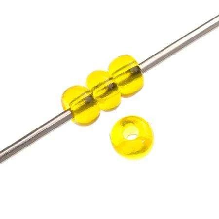 Sundaylace Creations & Bling 10/0 Preciosa Seed Beads 10/0 Yellow Transparent Preciosa Seed Bead