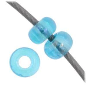 Preciosa Ornela 11/0 Preciosa Seed Beads 11/0 Aqua AB Transparent Preciosa Seed Bead