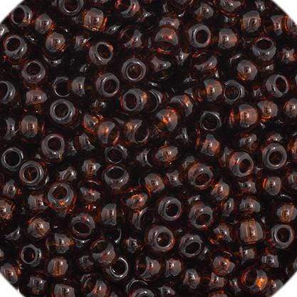 Preciosa Ornela 11/0 Preciosa Seed Beads 11/0 Brown Transparent Preciosa Seed Bead
