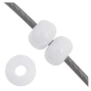 Preciosa Ornela 11/0 Preciosa Seed Beads 11/0 Chalk White Opaque Preciosa Seed Bead