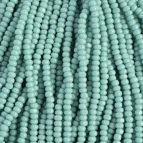 Sundaylace Creations & Bling Charlotte Cut Seedbeads 11/0 Charlotte Cut Czech Seed Bead- Opaque Turquoise