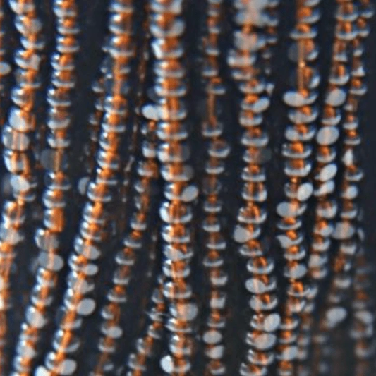 11/0 Charlotte Cut Seed Bead- Smoked Topaz Brown Transparent *10g Hank* Charlotte Cut Seedbeads