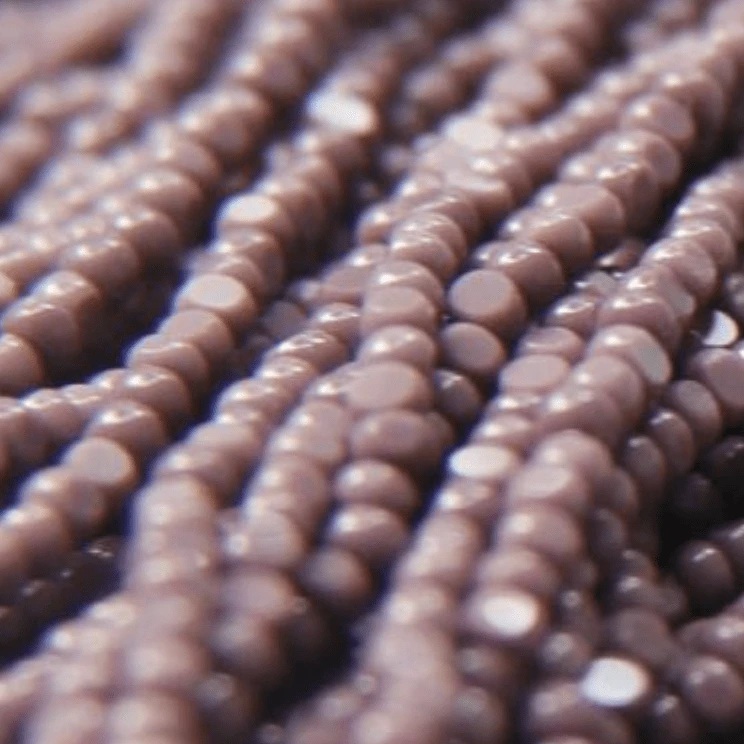 11/0 Charlotte Cut SHEEN India Seed Bead- Opaque Amethyst Purple *10g Hank* Charlotte Cut Seedbeads
