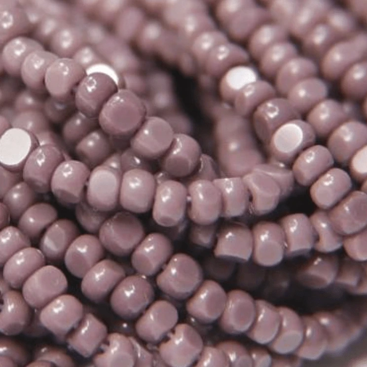 11/0 Charlotte Cut SHEEN India Seed Bead- Opaque Amethyst Purple *10g Hank* Charlotte Cut Seedbeads
