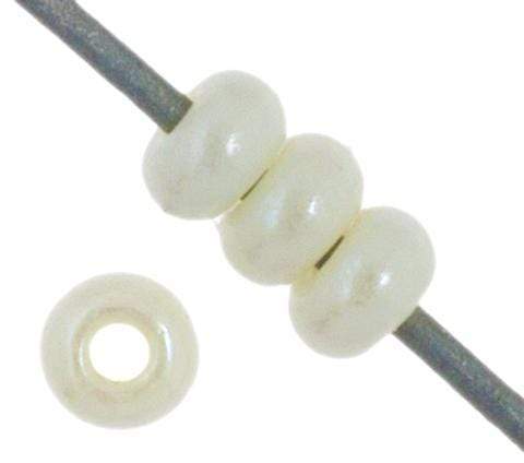 Preciosa Ornela 10/0 Preciosa Seed Beads 10/0 CREAM Opaque, Preciosa Seed Beads