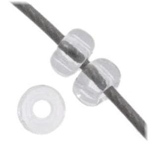 Preciosa Ornela 11/0 Preciosa Seed Beads 11/0 Crystal Transparent Preciosa Seed Bead