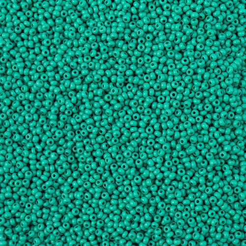 Preciosa Ornela 11/0 Preciosa Seed Beads 11/0 DARK GREEN MATTE Intensive Terra Preciosa Seed Beads