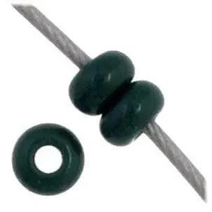 Preciosa Ornela 11/0 Preciosa Seed Beads 11/0 Dark Green Opaque Preciosa Seed Bead