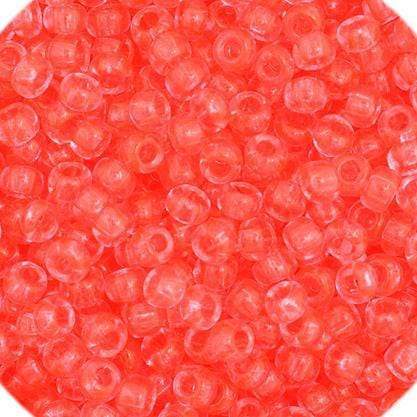 Sundaylace Creations & Bling 11/0 Preciosa Seed Beads 11/0 Dark Rose Transparent Dyed Preciosa Seed Bead