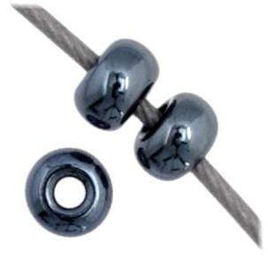 Preciosa Ornela 11/0 Preciosa Seed Beads 11/0 Gunmetal Metallic Preciosa Seed Bead