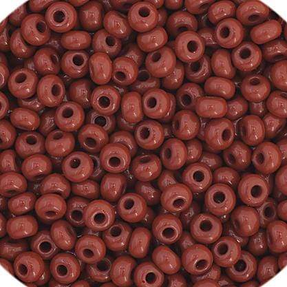 Preciosa Ornela 11/0 Preciosa Seed Beads 11/0 Light Brown Opaque Preciosa Seed Bead