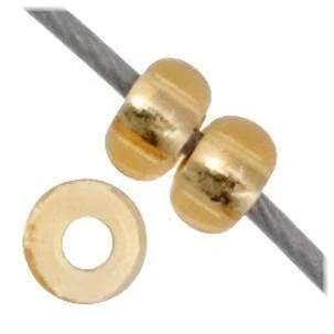 Preciosa Ornela 11/0 Preciosa Seed Beads 11/0 Light Gold Silver lined Preciosa Seed Bead