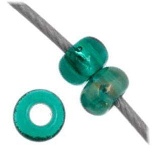 Preciosa Ornela 11/0 Preciosa Seed Beads 11/0 Light Green Silverlined (Teal) Preciosa Seed Bead