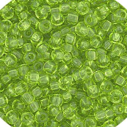 Preciosa Ornela 11/0 Preciosa Seed Beads 11/0 Light Green Transparent Preciosa Seed Bead