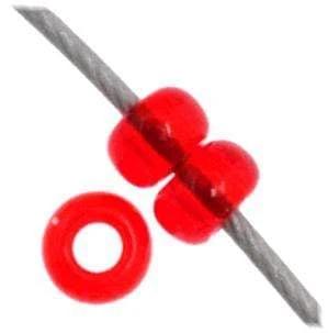 Preciosa Ornela 11/0 Preciosa Seed Beads 11/0 Light Red Transparent, Preciosa Seed Beads