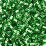 Preciosa Ornela 11/0 Preciosa Seed Beads 11/0 Lime Green Silver lined Preciosa Seed Bead