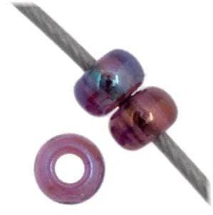Preciosa Ornela 11/0 Preciosa Seed Beads 11/0 Mauve AB Transparent Preciosa Seed Bead