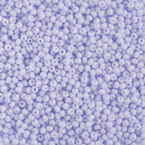 Preciosa Ornela 11/0 Preciosa Seed Beads 11/0 Natural Lilac Opaque, Preciosa Seed Bead