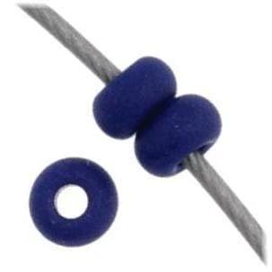 Preciosa Ornela 11/0 Preciosa Seed Beads 11/0 Navy Blue Matte Opaque Precoisa Seed Beads