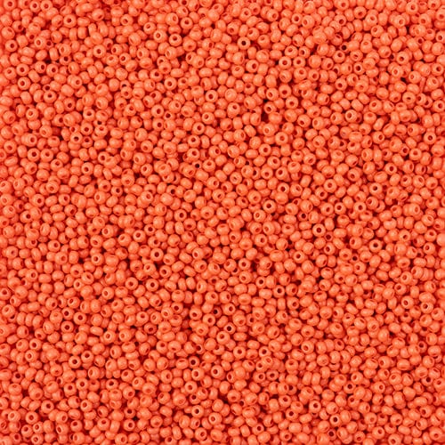 Preciosa Ornela 11/0 Preciosa Seed Beads 11/0 ORANGE MATTE Intensive Terra Preciosa Seed Beads