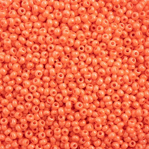 Preciosa Ornela 11/0 Preciosa Seed Beads 11/0 Orange Terra Intensive Finish, Preciosa Seed Beads