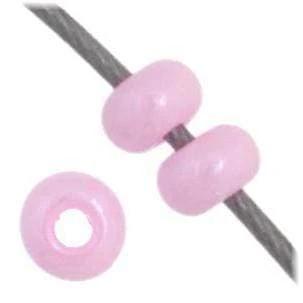 Preciosa Ornela 11/0 Preciosa Seed Beads 11/0 Pink Opaque Dyed Solgel Preciosa Seed Bead
