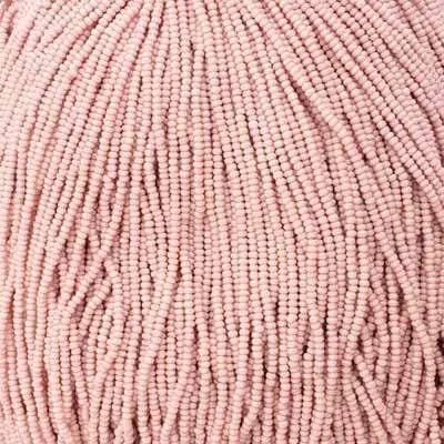 Preciosa Ornela 11/0 Preciosa Seed Beads 11/0 Pink Opaque, Preciosa Seed Bead *Sold in Hank*