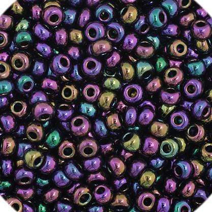 Preciosa Ornela 11/0 Preciosa Seed Beads 11/0 Purple AB Opaque *Metallic* Czech Seed Beads