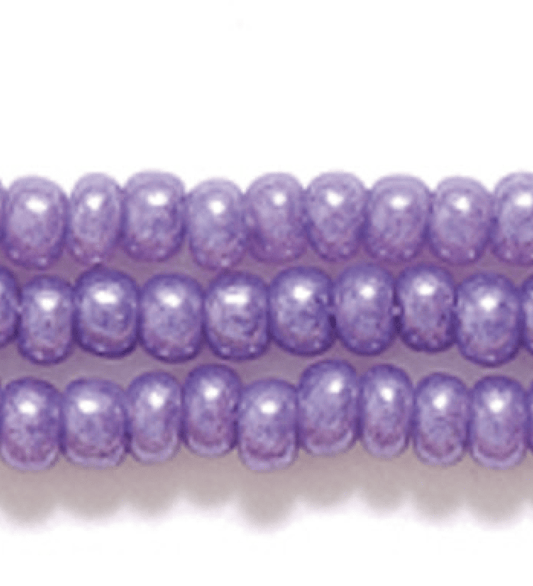 Preciosa Ornela 11/0 Preciosa Seed Beads 11/0 Purple on Alabaster Dyed Preciosa Seed Beads *Hank