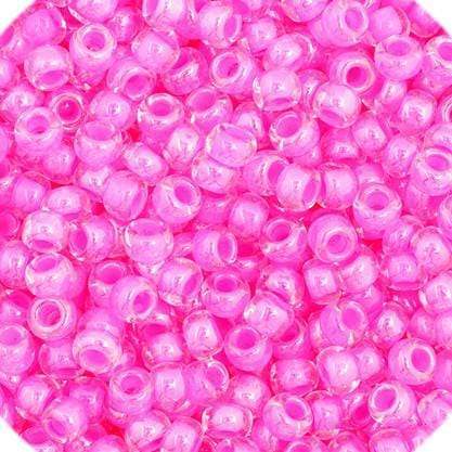 Preciosa Ornela 11/0 Preciosa Seed Beads 11/0 Rose Colour lined Preciosa Seed Bead