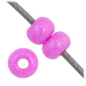 Preciosa Ornela 11/0 Preciosa Seed Beads 11/0 Rose Opaque Dyed Czech Seed Beads