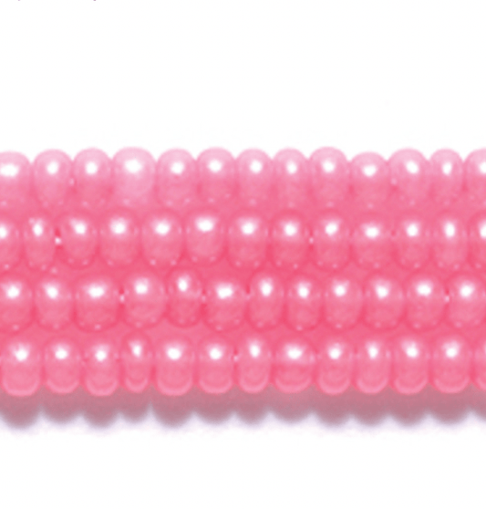 Preciosa 11/0 Preciosa Seed Beads 11/0 Rose Pink Opal Pearl Terra  Preciosa Seed Beads *Limited time Hank 2023*