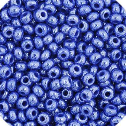 Preciosa Ornela 11/0 Preciosa Seed Beads 11/0 Royal Blue Luster Opaque Czech Seed Beads