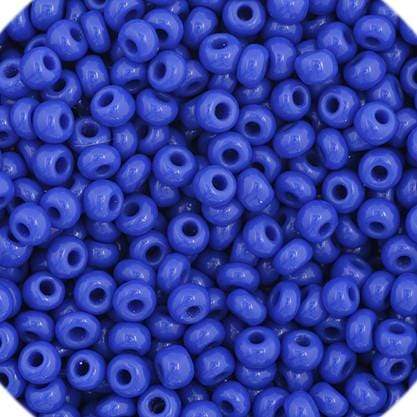 Preciosa Ornela 11/0 Preciosa Seed Beads 11/0 Royal Blue Opaque Preciosa Seed Bead