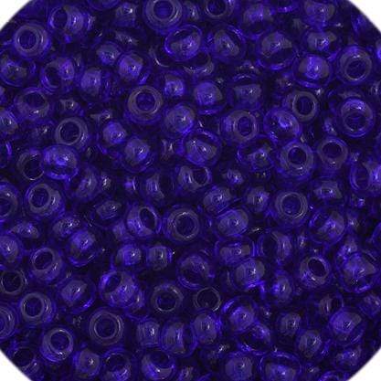 Preciosa Ornela 11/0 Preciosa Seed Beads 11/0 Royal Blue Transparent Czech Seed Beads