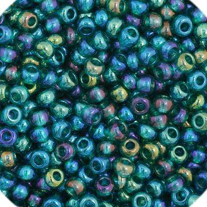 Preciosa Ornela 11/0 Preciosa Seed Beads 11/0 Teal AB Transparent Preciosa Seed Bead