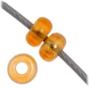 Preciosa Ornela 11/0 Preciosa Seed Beads 11/0 Topaz AB Transparent Preciosa Seed Bead