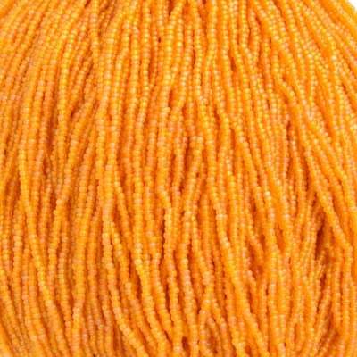 Preciosa Ornela 11/0 Preciosa Seed Beads 11/0 Transparent Light Orange Matt AB Preciosa Seed Beads