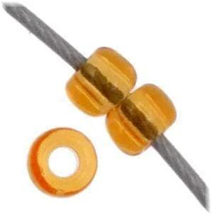 Preciosa Ornela 11/0 Preciosa Seed Beads 11/0 Transparent Topaz Preciosa Seed Bead