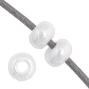 Preciosa Ornela 11/0 Preciosa Seed Beads 11/0 White Luster (Pearl) Opaque Preciosa Seed Bead