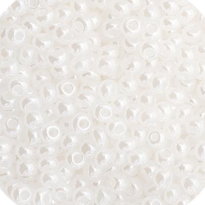 Preciosa Ornela 11/0 Preciosa Seed Beads 11/0 White Opaque Dyed Pearl Preciosa Seed Bead