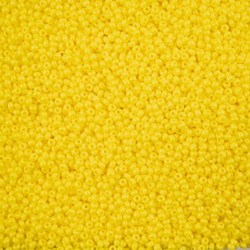 Preciosa Ornela 11/0 Preciosa Seed Beads 11/0 Yellow Intensive Terra Preciosa Seed Beads
