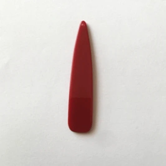 Sundaylace Creations & Bling Resin Gems 12*54mm Pastel Long Teardrops, One hole, Acrylic Resin Gems