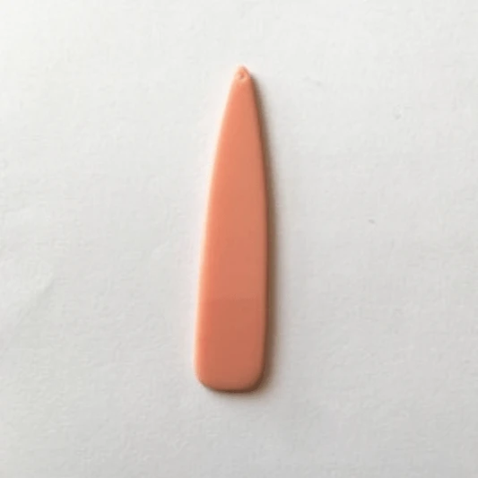 Sundaylace Creations & Bling Resin Gems 12*54mm Pastel Long Teardrops, One hole, Acrylic Resin Gems