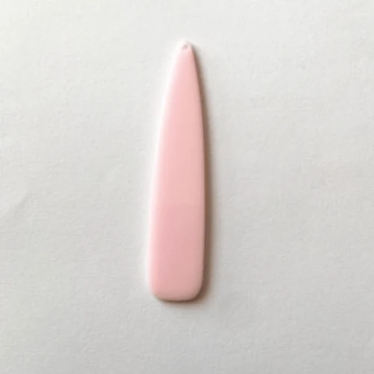 Sundaylace Creations & Bling Resin Gems 12*54mm Pastel Long Teardrops, One hole, Acrylic Resin Gems