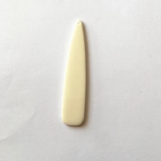 Sundaylace Creations & Bling Resin Gems 12*54mm Pastel Long Teardrops, One hole, Acrylic Resin Gems