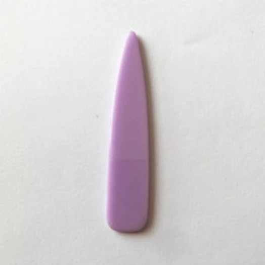 Sundaylace Creations & Bling Resin Gems Light Purple 12*54mm Pastel Long Teardrops, One hole, Acrylic Resin Gems